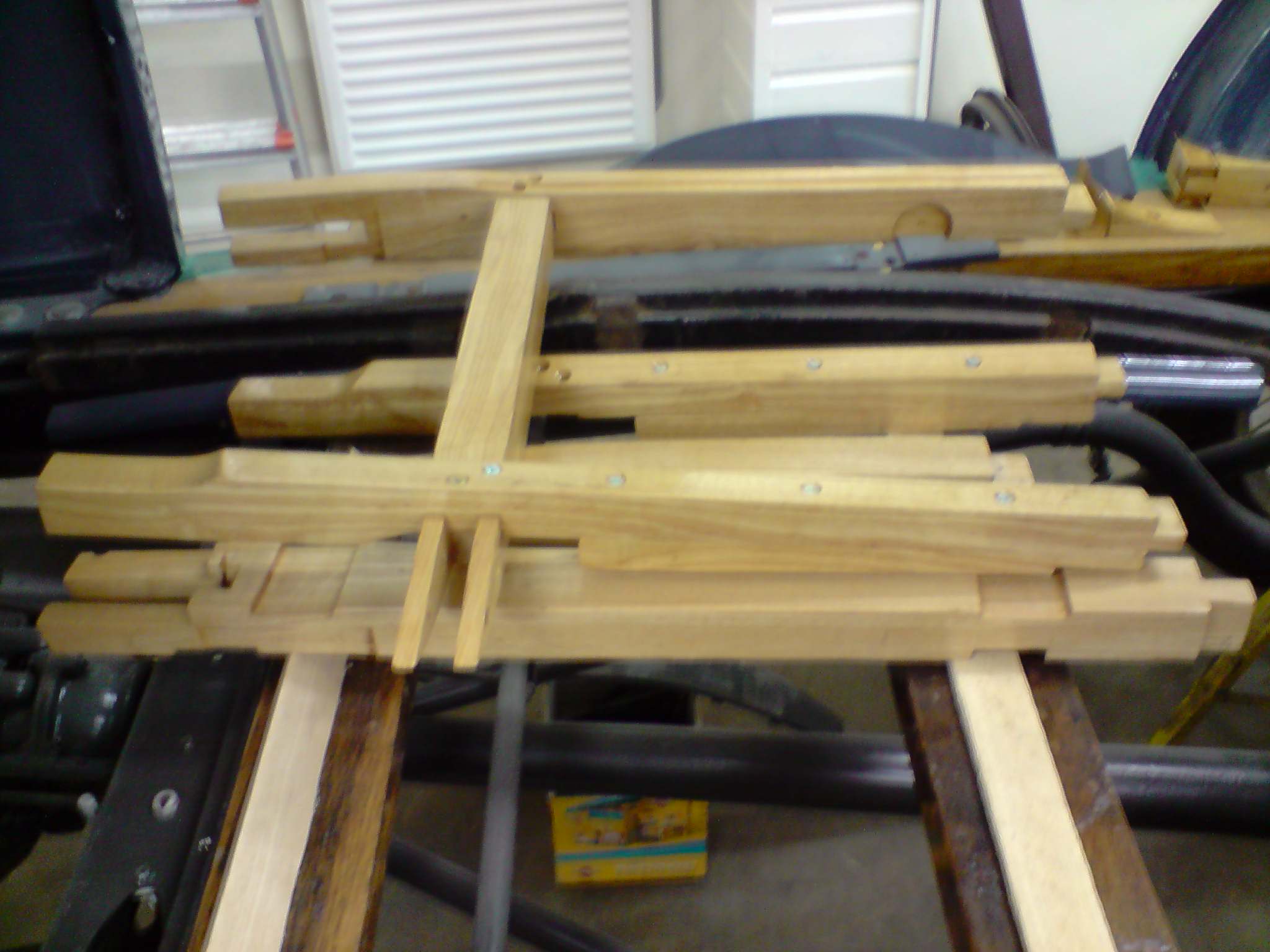 Hout binnewerk A-Ford Hout binnewerk A-Ford